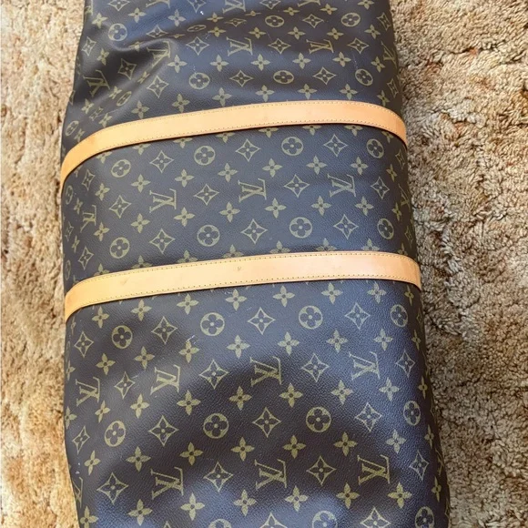 Authentic Louis Vuitton Brown Monogram Keepall Duffel Bag Final price! - Picture 11 of 15